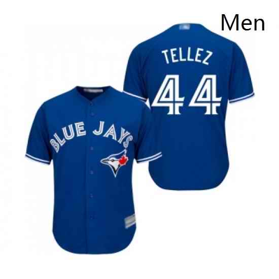 Mens Toronto Blue Jays 44 Rowdy Tellez Replica Blue Alternate Baseball Jersey